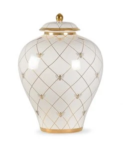 Vases, Jars, & Bottles Chelsea House Bee Humble Jar - White (Sm)