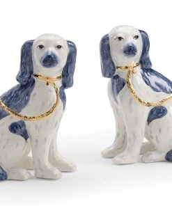 Chelsea House Roxie Twins - Blue (Pr) Sculptures & Objects