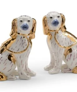 Sculptures & Objects Chelsea House Roxie Twins - Gold (Pr)