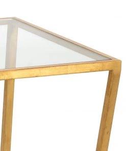 Side & End Tables Chelsea House Cubist Table - Gold