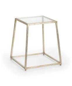 Chelsea House Bauhaus Table - Silver Side & End Tables