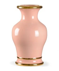 Chelsea House Audrey Vase - Coral Vases, Jars, & Bottles