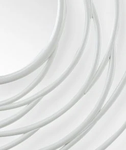Chelsea House Swirl Mirror - White