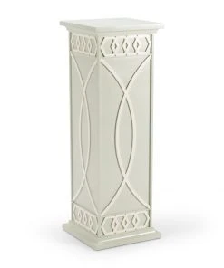 Planters Chelsea House Scottkins Pedestal - Frostwor