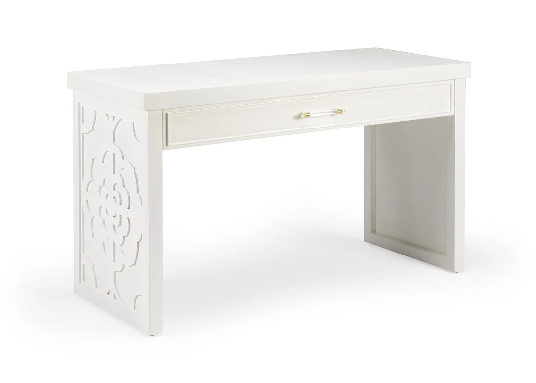 Chelsea House Chelsey Vanity Desk - White 3 Chelsea House Chelsey Vanity Desk - White