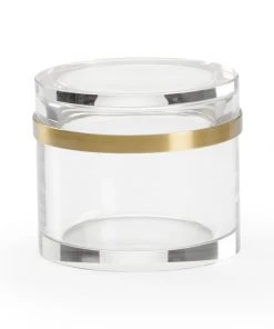 DECOR Chelsea House Crystal Jewel Box-Round