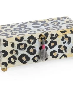 Chelsea House Leopard Box DECOR