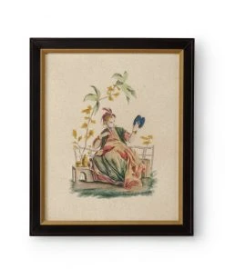 DECOR Chelsea House Pillement Painting III