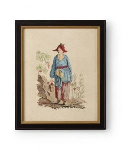 DECOR Chelsea House Pillement Painting VI