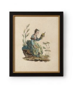 DECOR Chelsea House Pillement Painting VII