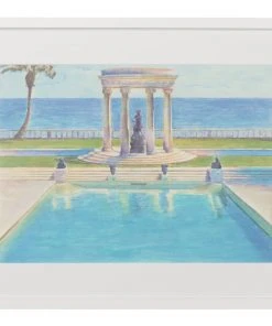 Wall Art Chelsea House Poolside Watercolor II