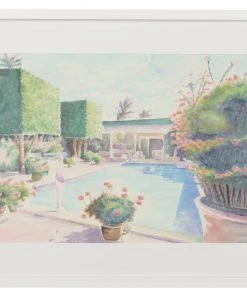 Chelsea House Poolside Watercolor III Wall Art