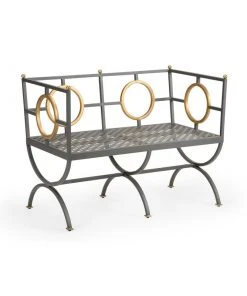 Chelsea House Circle Bench LIVING ROOM