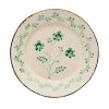 Abigails Casa Nuno Green And White Dinner Plate, 3 Flowers/Vines (Set Of 2) TABLETOP