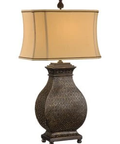 Table Lamps Wildwood Morrocan Bronze Lamp
