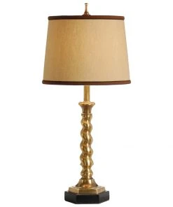 Table Lamps Wildwood Rope Twist Candlestick Lamp