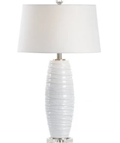 Wildwood Twister Lamp - Snow Table Lamps