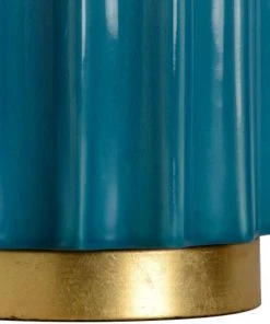 Wildwood Mythos Lamp - Teal Table Lamps