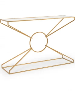 LIVING ROOM Wildwood Emery Console Table - Gold