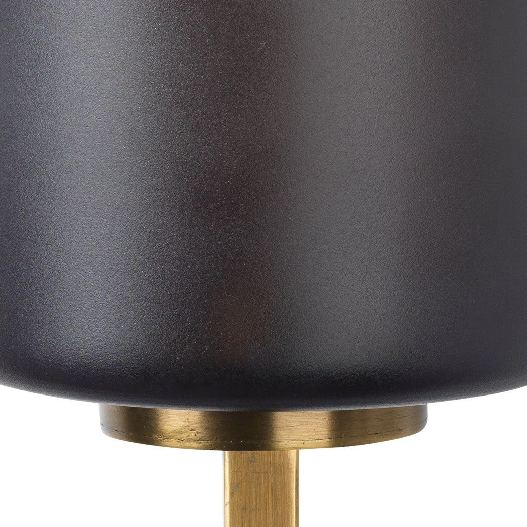 Jamie Young Blueprint Sconce In Antique Brass Metal & Grey Glass Sconces 6 Jamie Young Blueprint Sconce In Antique Brass Metal & Grey Glass Sconces