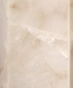 Sconces Jamie Young Borealis Hexagon Wall Sconce In Alabaster