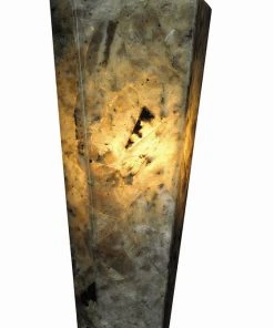 Jamie Young Borealis Tall Hexagon Wall Sconce In Labradorite 9 Jamie Young Borealis Tall Hexagon Wall Sconce In Labradorite