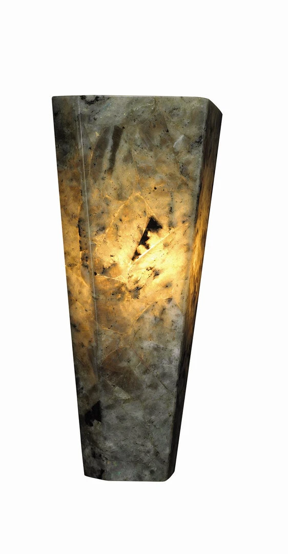 Jamie Young Borealis Tall Hexagon Wall Sconce In Labradorite 5 Jamie Young Borealis Tall Hexagon Wall Sconce In Labradorite