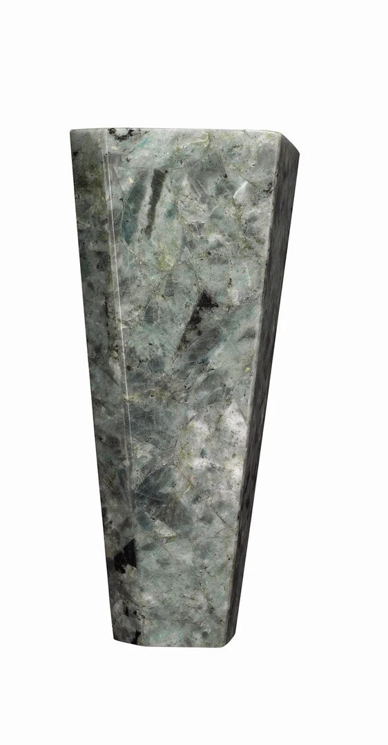 Jamie Young Borealis Tall Hexagon Wall Sconce In Labradorite 6 Jamie Young Borealis Tall Hexagon Wall Sconce In Labradorite