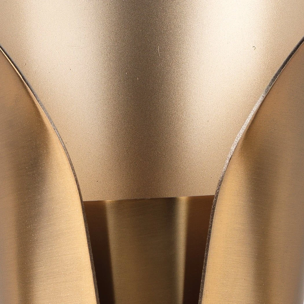 Jamie Young Capsule Sconce In Antique Brass With Antique Silver Interior 4 Jamie Young Capsule Sconce In Antique Brass With Antique Silver Interior