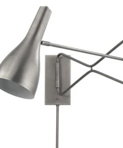 Sconces Jamie Young Lenz Swing Arm Wall Sconce In Gun Metal
