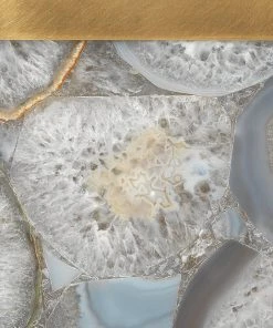 Sconces Jamie Young Leopold Framed Rectangle Wall Sconce In Agate Resin & Antique Brass 9 Sconces Jamie Young Leopold Framed Rectangle Wall Sconce In Agate Resin & Antique Brass