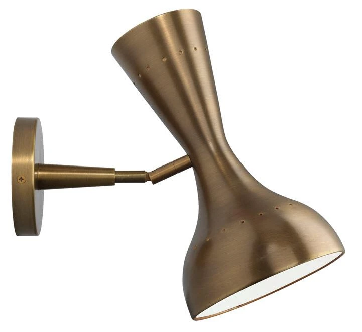 Jamie Young Pisa Wall Sconce In Antique Brass Metal Sconces 6 Jamie Young Pisa Wall Sconce In Antique Brass Metal Sconces