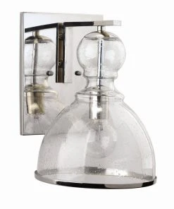 Jamie Young Large St. Charles Wall Sconce In Polished Nickel Sconces