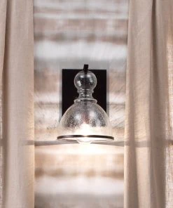 Sconces Jamie Young Large St. Charles Wall Sconce In Oil Rubbed Bronze Metal