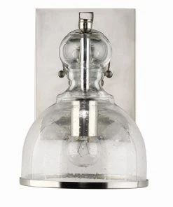 Sconces Jamie Young Small St. Charles Wall Sconce In Polished Nickel