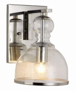 Sconces Jamie Young Small St. Charles Wall Sconce In Polished Nickel