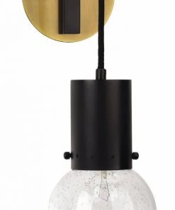 Jamie Young Strada Pendant Sconce In Oiled Bronze