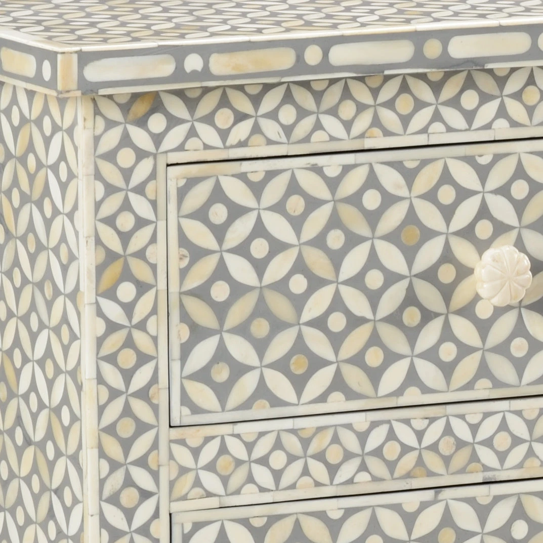 LIVING ROOM Chelsea House Milford Gray Chest 5 LIVING ROOM Chelsea House Milford Gray Chest