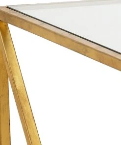 LIVING ROOM Chelsea House Glass Top Harlequin Coffee Table