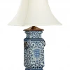 Wildwood Blue And White Heralds Lamp Table Lamps