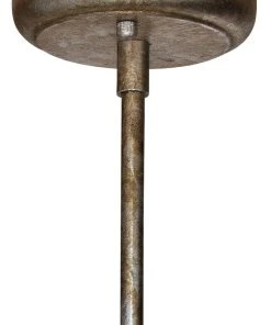 Jamie Young Andromeda Chandelier In Champagne Leaf Metal & Glass Tubes All Lighting