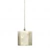 Jamie Young Borealis Hexagon Pendant In Alabaster All Lighting