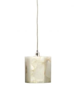 Jamie Young Borealis Hexagon Pendant In Alabaster All Lighting