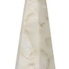 Jamie Young Borealis Tall Hexagon Pendant In Alabaster 2 Jamie Young Borealis Tall Hexagon Pendant In Alabaster