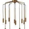 Jamie Young Cascade Pendant In Antique Brass All Lighting