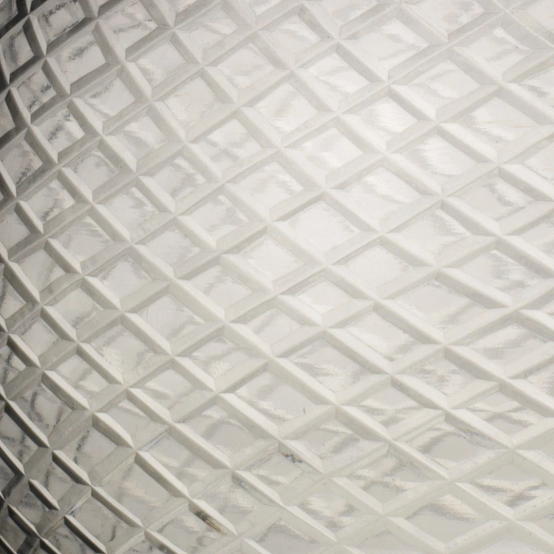 Jamie Young Large Cut Glass Curved Pendant In Grey Glass All Lighting 4 Jamie Young Large Cut Glass Curved Pendant In Grey Glass All Lighting