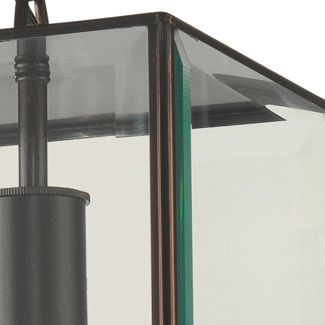 Jamie Young Chelsea Short Pendant In Oiled Bronze & Clear Glass All Lighting 7 Jamie Young Chelsea Short Pendant In Oiled Bronze & Clear Glass All Lighting