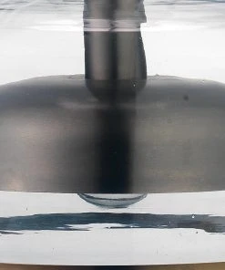 Jamie Young Clyde Pendant In Clear Glass With Gun Metal Hardware All Lighting