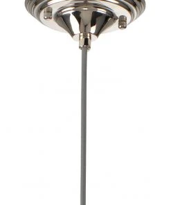 All Lighting Jamie Young Dimpled Glass Pendant, Large In Clear Glass