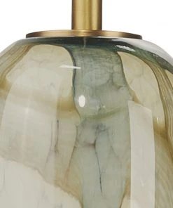 Jamie Young Helen Pendant, Large In Pale Blue Glass